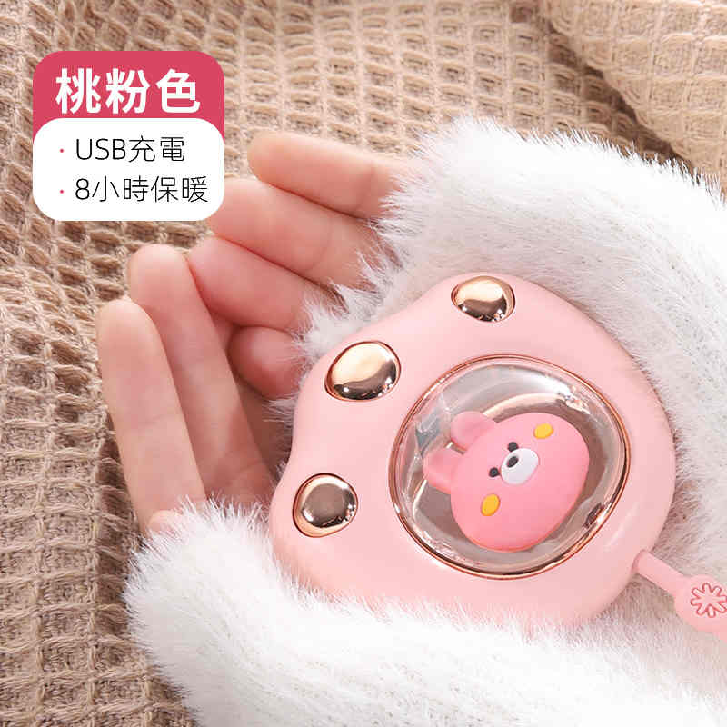 【2022新款日式貓爪暖手寶】萌寵貓爪暖手寶 便捷√持續保暖√呼吸燈√行動電源√ 多合一